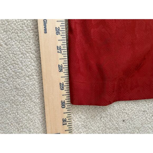 Savage x Fenty Men's Medium Red Satin Pajama Sleepwear Pants - Picture 8 of 9